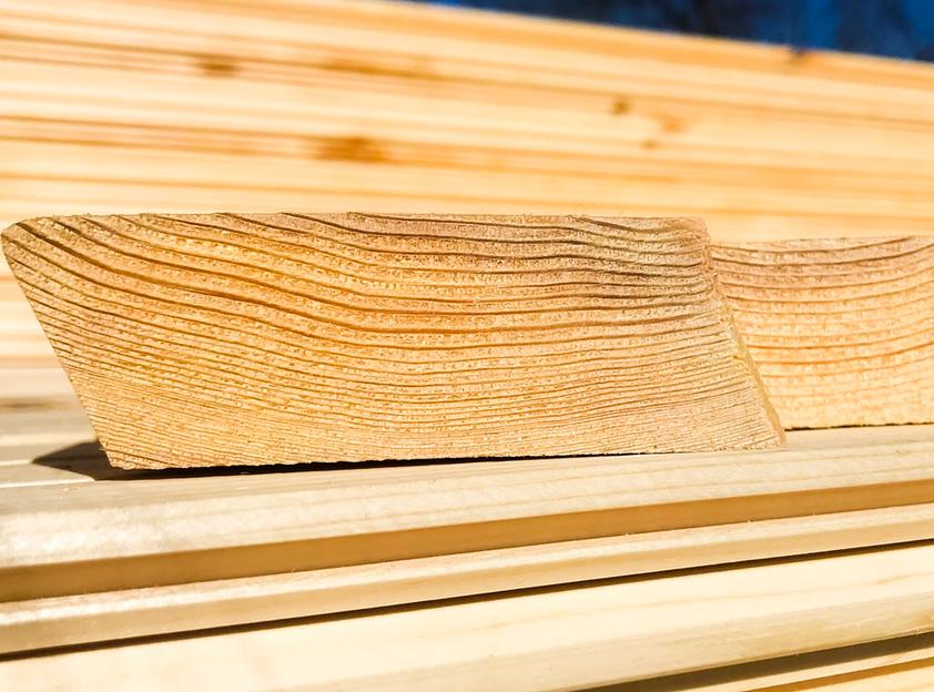 Ромб из сибирской лиственницы фото 2