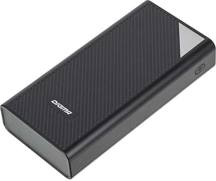 Мобильный аккумулятор Digma Power Delivery DGP-30000-4U 30000mAh 3A QC PD 22.5W 4xUSB черный (DGP-30000-4U-B) фото 3