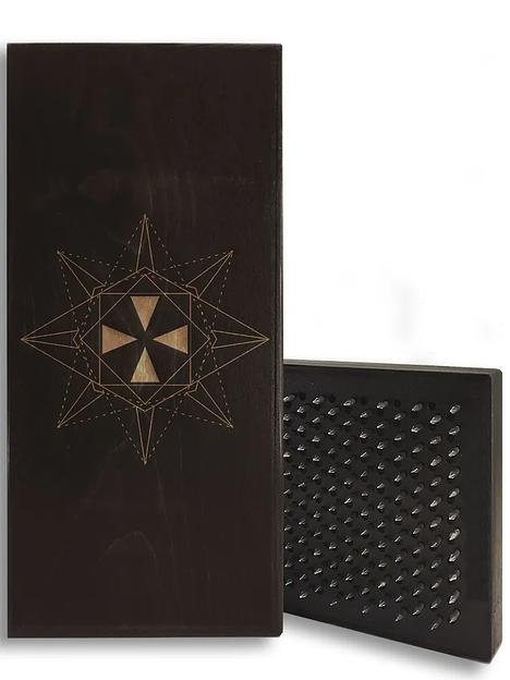 Доска садху прямоугольник черная в ассортименте ОПТ фото 8