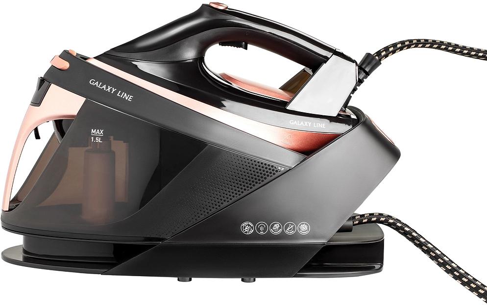 Парогенератор Galaxy Line GL 6173 2600Вт черный фото 5