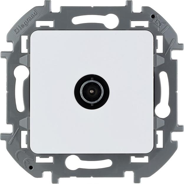 Legrand 673860 Розетка TV - проходная - 14 дБ - 5-862 мГц - INSPIRIA - белый фото 1