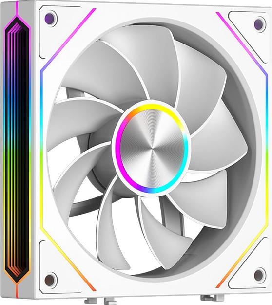 Вентилятор для корпуса PcCooler F3 X120R WH Reverse ARGB 120х120x25 белый 4-pin 28.4дБ (F3 X120R ARGB WH) Ret фото 1