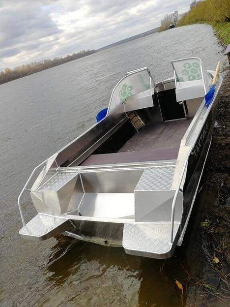 Алюминиевый катер Тактика 460 DC Lite, 480*180*82 см фото 10