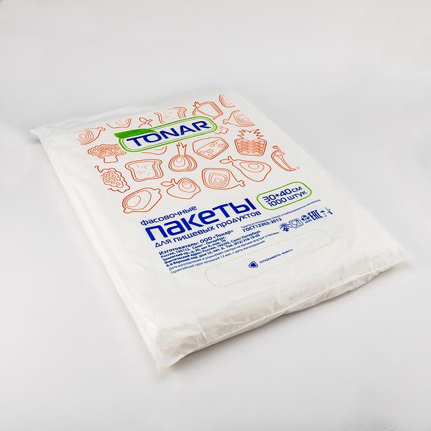 Пакеты фасовочные 30*40см "Тонар" фото 1