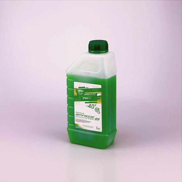 FREEZE POINT Антифриз G11 зеленый 1 кг фото 3