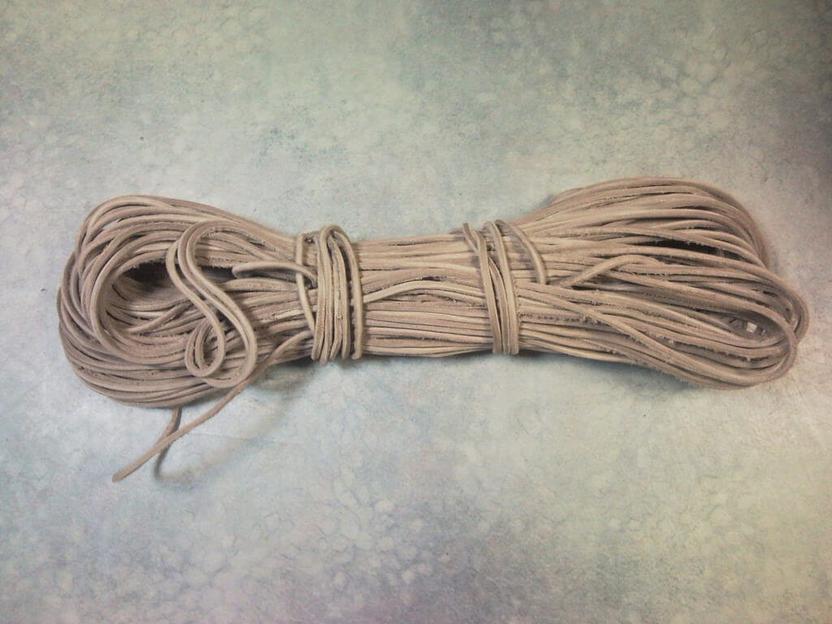 Круглый кожаный ремень фото 2