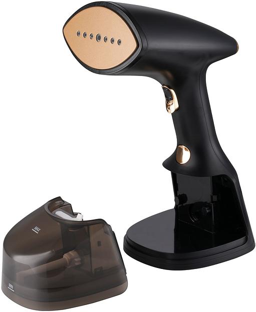 Отпариватель ручной Hyundai H-HS01820 1800Вт черный/золотистый фото 1