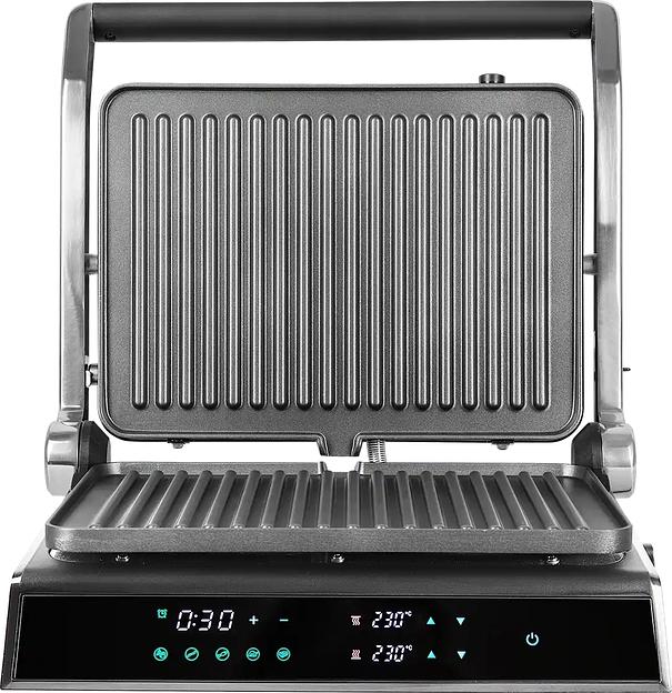 Электрогриль Red Solution G807D 1950Вт черный фото 3
