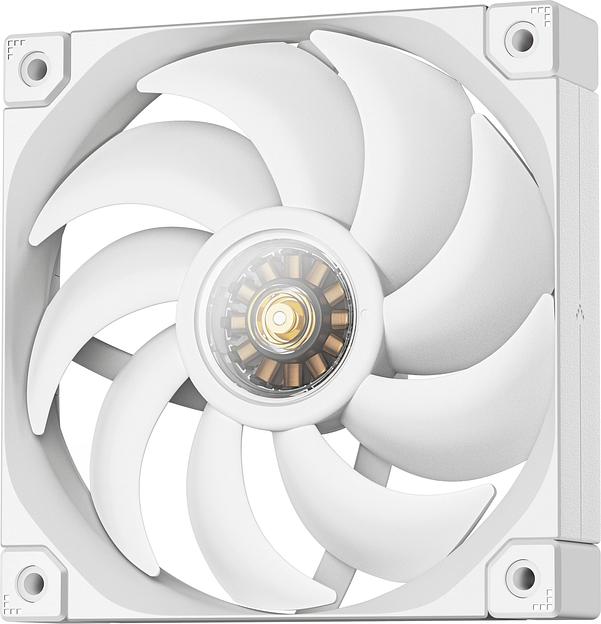 Вентилятор Deepcool FT12 120x120x25mm белый 4-pin 32dB 188gr Ret (R-FT12-WHWPN1-G) фото 2