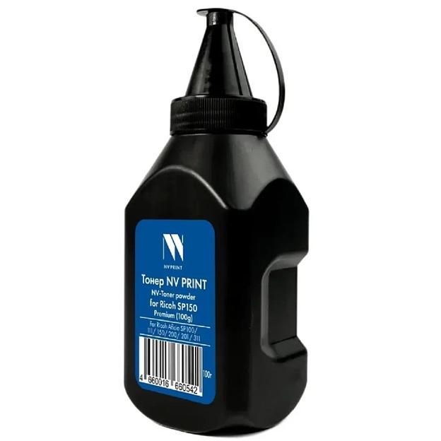 Тонер NVP для Ricoh SP150 Premium (100г) для Ricoh Aficio SP100/111/150/200/201/311 совместимый фото 1