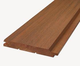 Имитация бруса из термоясеня «Экстра» 20х140 фото 1