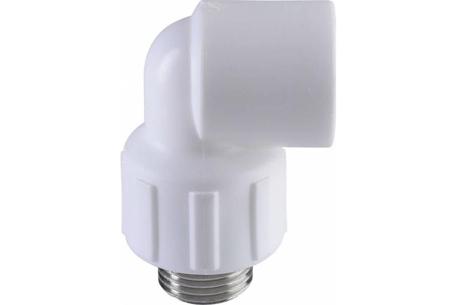 Угольник НР 25х3/4' комбинированный, полипропиленовый фото 3