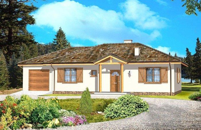 Проект каркасного дома «КД-87-125» под ключ фото 1