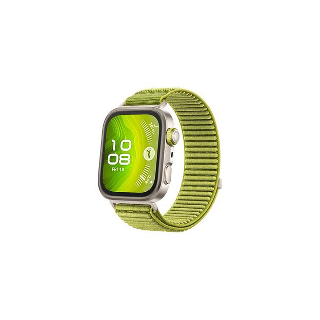 Смарт-часы Huawei Watch Fit 4 Pro Seiya-B29W, 1.82", зеленый/серебристый [55020fag] фото 1