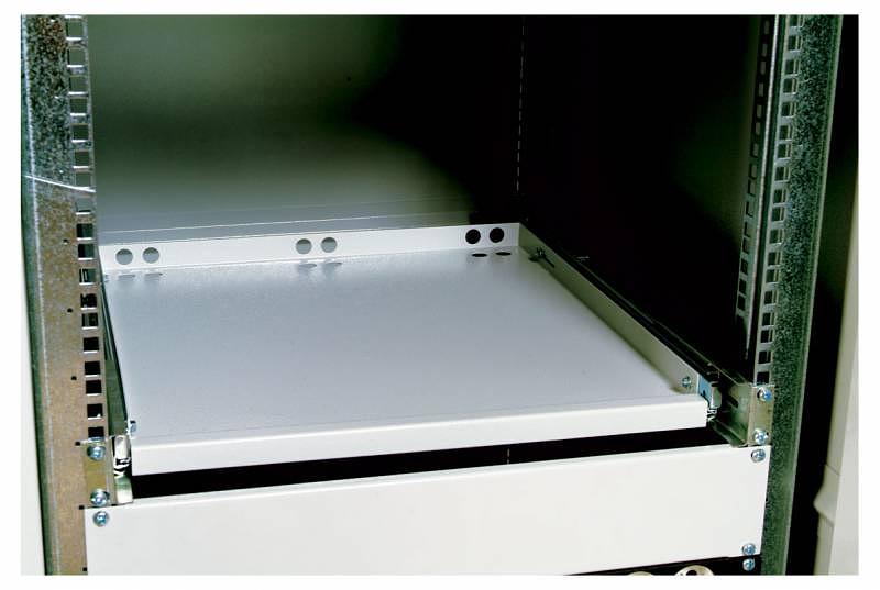 Полка выдвижная для клавиатуры ЦМО ТСВ-К4 1U нагр.:30кг. 19" 455мм серый (упак.:1шт) фото 5