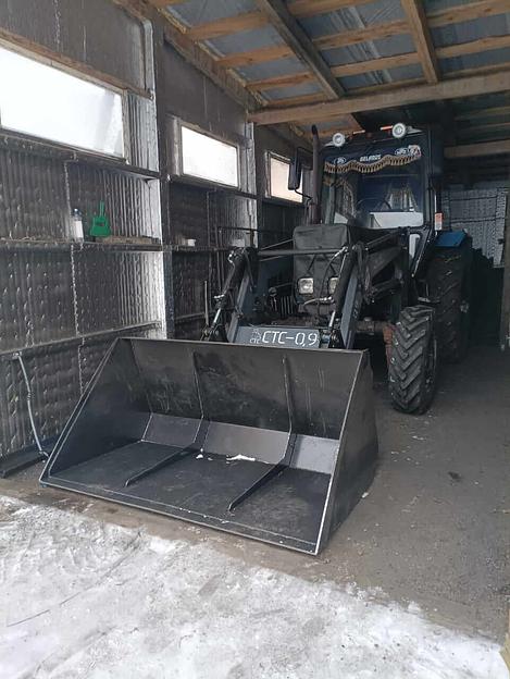 Погрузчик фронтальный СТС — 0,9 на МТЗ, ЮМЗ, Т40 опт фото 8