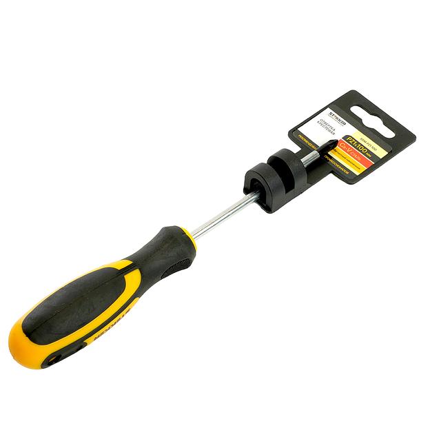 Отвертка крестовая Pz1х100мм Cr-V фото 5