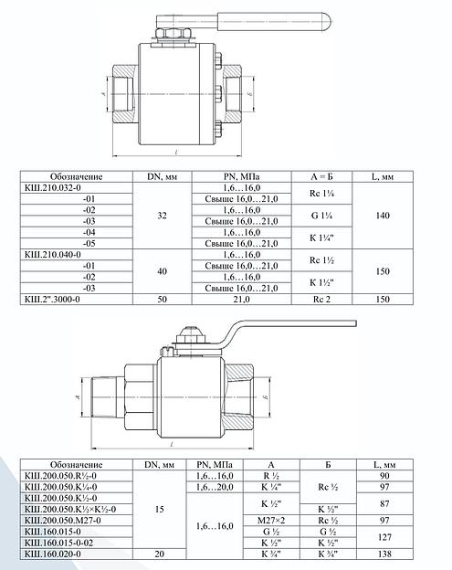 Кран шаровый муфтовый ТУ 26-07-1598-92 фото 5