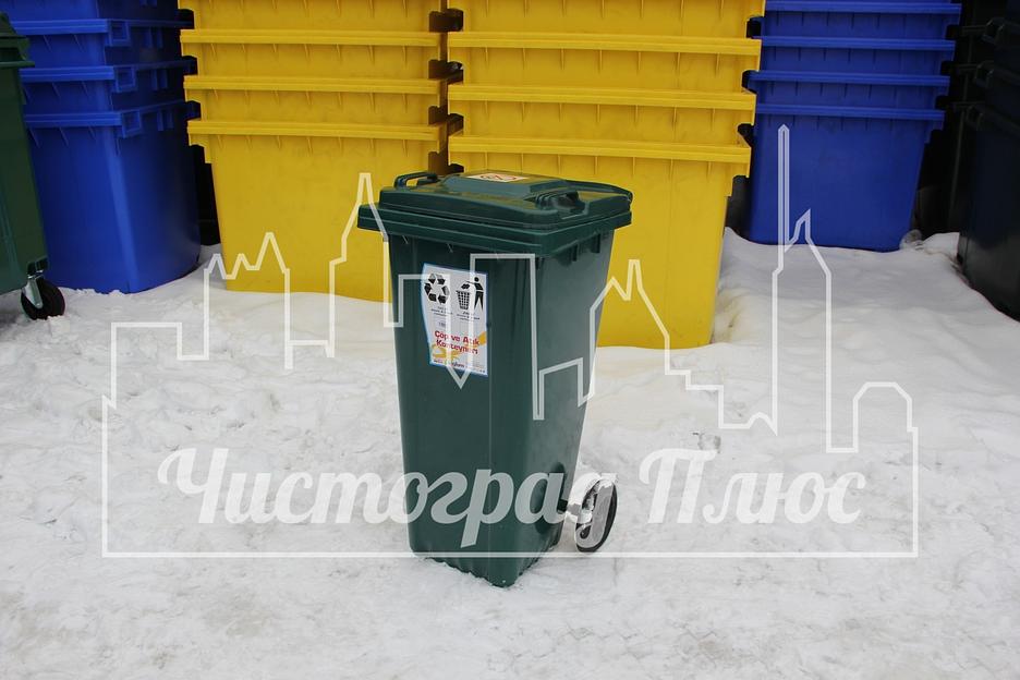 Евроконтейнер Sonmez Hammadde 120 л фото 2