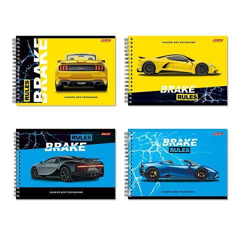 Альбом для рисования, А4, 48л., на гребне, 100 г/м2, Автостиль, SVETOCH 48АЛГР4_2_3_9 фото 1