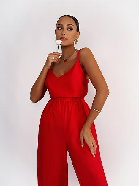 Женский комплект тройка «Красный», Опт фото 6