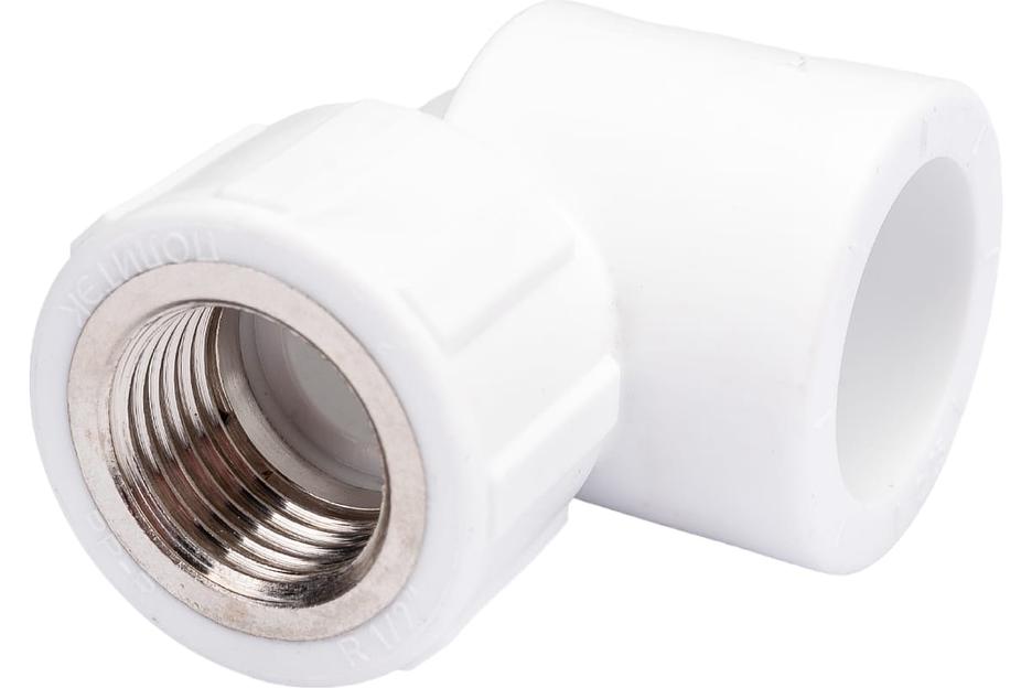 Угольник ВР 25х3/4' комбинированный, полипропиленовый фото 2