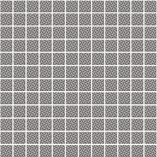 Плитка Kerama Marazzi Кастелло орнамент серый фото 1