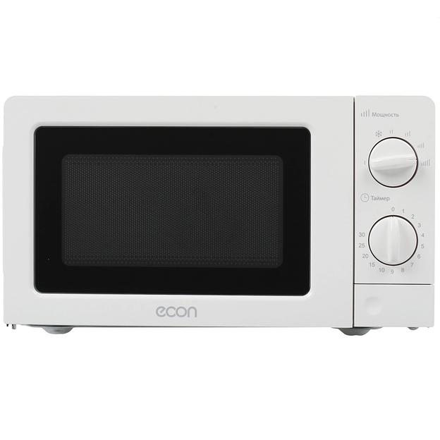 Микроволновая печь ECON ECO-2030M белый 20л 700Вт поворотный механизм фото 2