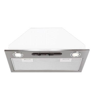 Вытяжка встраиваемая Elikor Врезной блок 52Н-400-П3Д нержавеющая сталь управление: ползунковое (1 мотор) фото 1