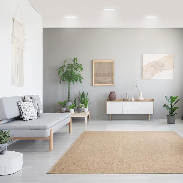 Светильник светодиодный ДВО 12 Вт 4000К 1000 лм 170-260В IP20 145х145х26мм монт разм 120х120мм Пластик Elementary Gauss фото 6