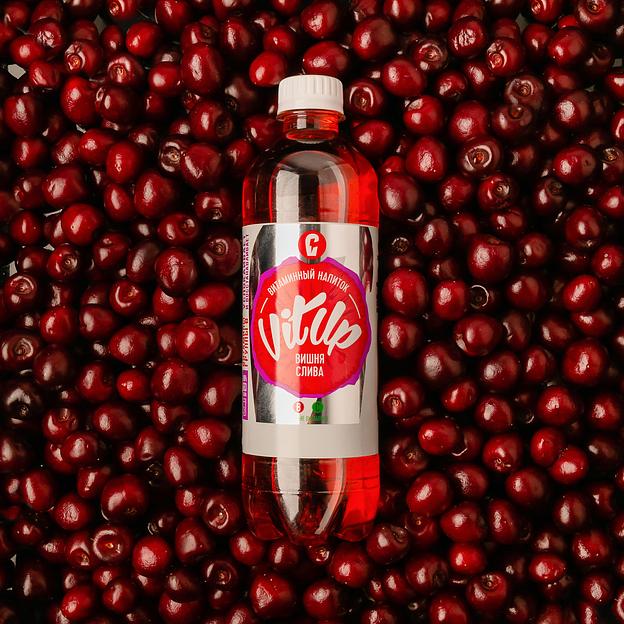 Витаминный напиток «Vit Up вишня-слива» 0,5 л фото 1