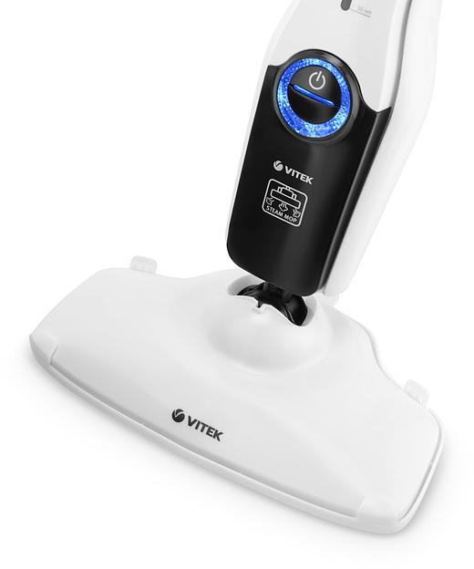 Швабра паровая Vitek 8191-VT-01 1500Вт белый фото 4