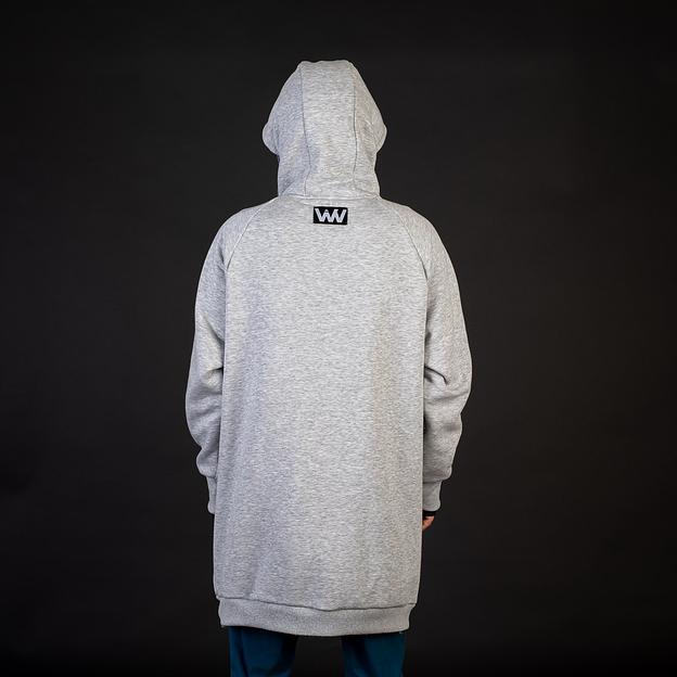 Сноубордическое худи Impress Metal серый ОПТ фото 4