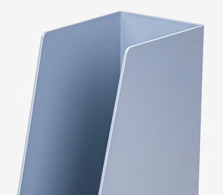 Лоток вертикальный Deli NS022BLUE Nusign 308x249x91мм синий фото 3