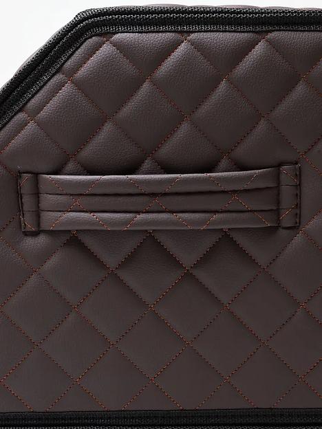 Органайзер в багажник для автомобиля коричневый ОПТ фото 4