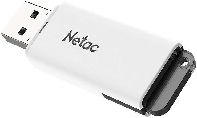 Флеш Диск Netac 128GB U185 NT03U185N-128G-32WH USB3.2 белый фото 3