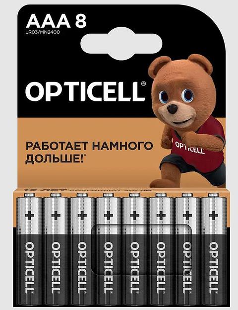 Батарея BASIC AAA 8 PCS 5051009 OPTICELL фото 1