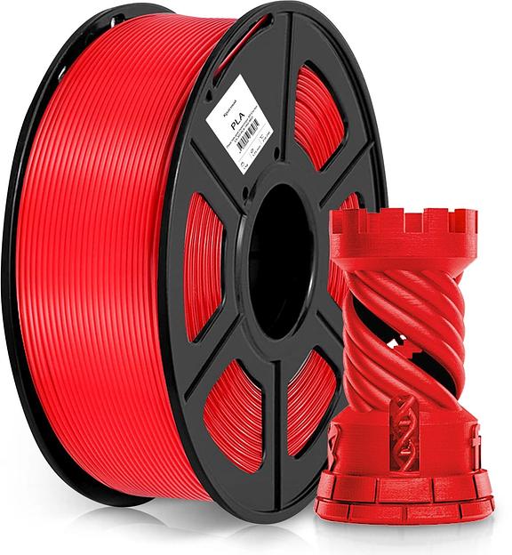 Пластик для принтера 3D Cactus CS-3D-PLA-1KG-RED PLA d1.75мм 1кг 1цв. фото 1