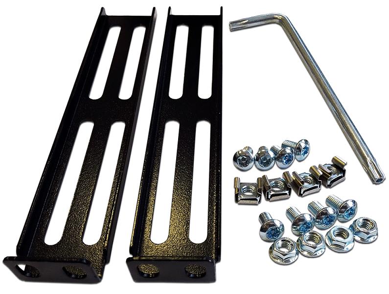 Фиксатор полки Lanmaster TWT-CB-SFIX-SET черный (упак.:2шт) фото 1