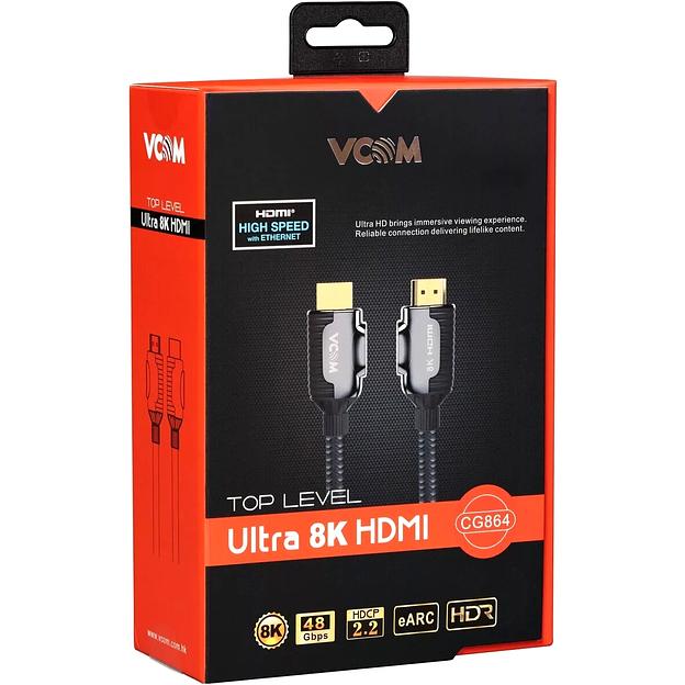 VCOM CG864-1.5M Кабель HDMI 19M/M,ver. 2.1, 8K@60 Hz 1.5m VCOM фото 7