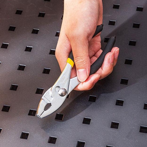 Пассатижи переставные двухдиапазонные Deli DL25506 150мм, прорезиненная двухкомпонентная ручка фото 5