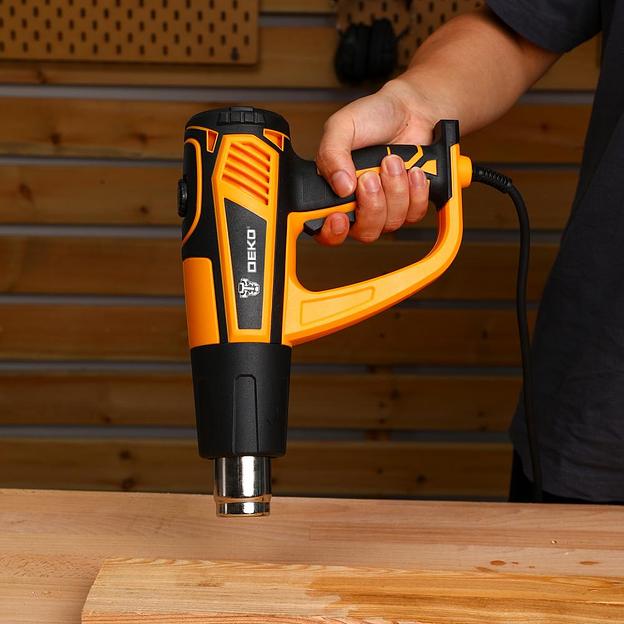 Технический фен Deko HG2450 2450Вт темп.350/600С фото 1