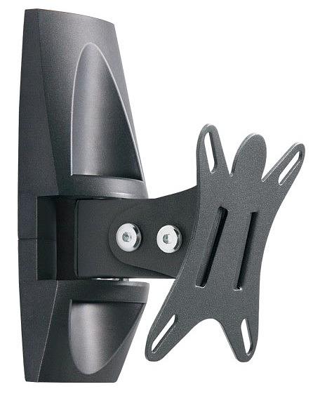 Кронштейн для телевизора Holder LCDS-5003 металлик 10"-26" макс.25кг настенный поворот и наклон фото 1