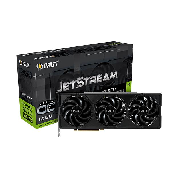 Видеокарта PALIT RTX4070 SUPER JETSTREAM OC 12GB (NED407ST19K9-1043J) фото 3