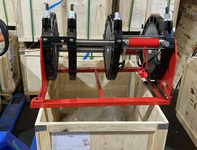 Гидравлический сварочный аппарат стыковой сварки для пнд труб HDC 355 фото 1