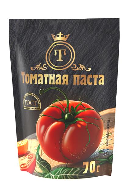 Томатная паста ГОСТ Экстра 70 г, опт фото 1