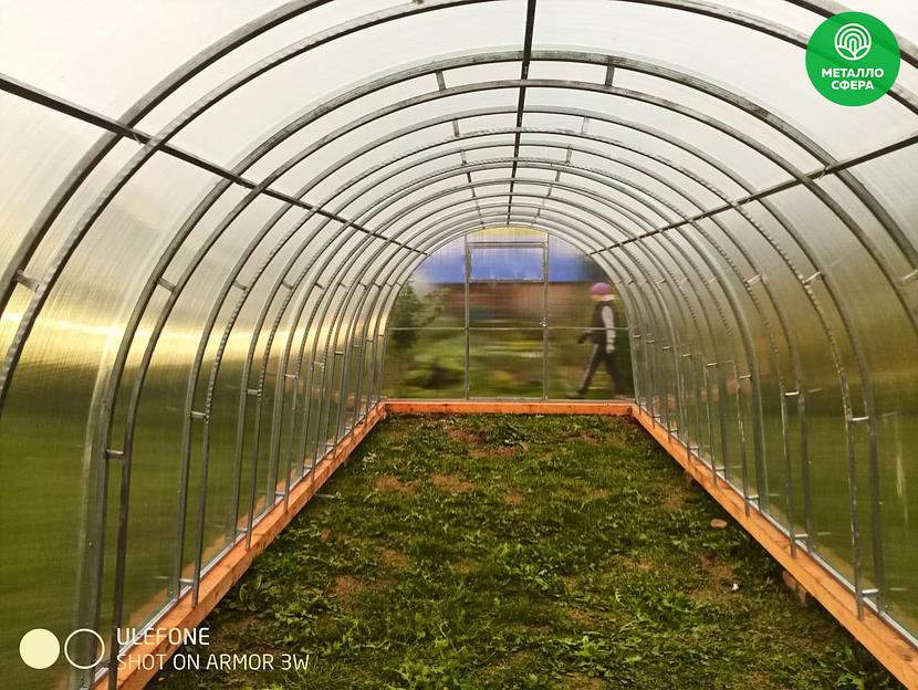 Арочная теплица «Двойная Арка» ОПТ фото 3