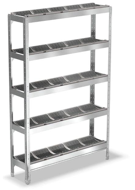 Стеллажи СРТ-20/1203ц (1200x300x2000 мм) фото 1