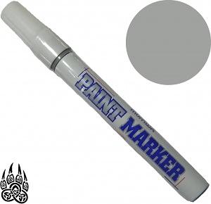 Маркер-краска 4мм Munhwa (Корея) серебряный фото 1
