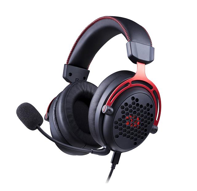 Redragon Игровая гарнитура Diomedes USB, звук 7.1, легкий, черные_3 фото 1